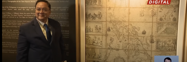 300-year-old map used in securing PH’s arbitration victory against China set for public viewing